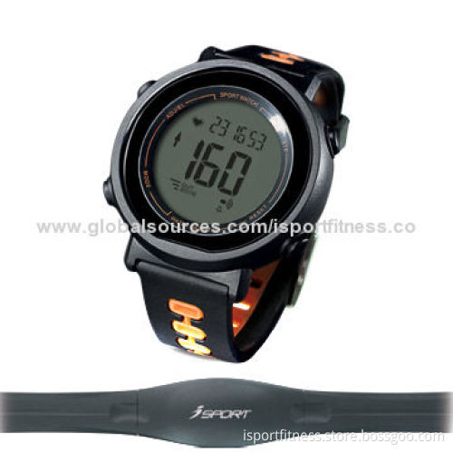 Hot Selling Digital Type and Alarm Heart Rate Monitor, Water-resistant Feature, FCC/RoHS Mark